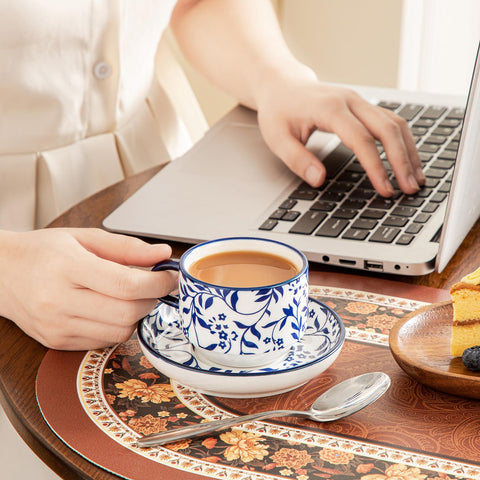 Vancasso Selene gift-ready coffee set suits holidays and special occasions