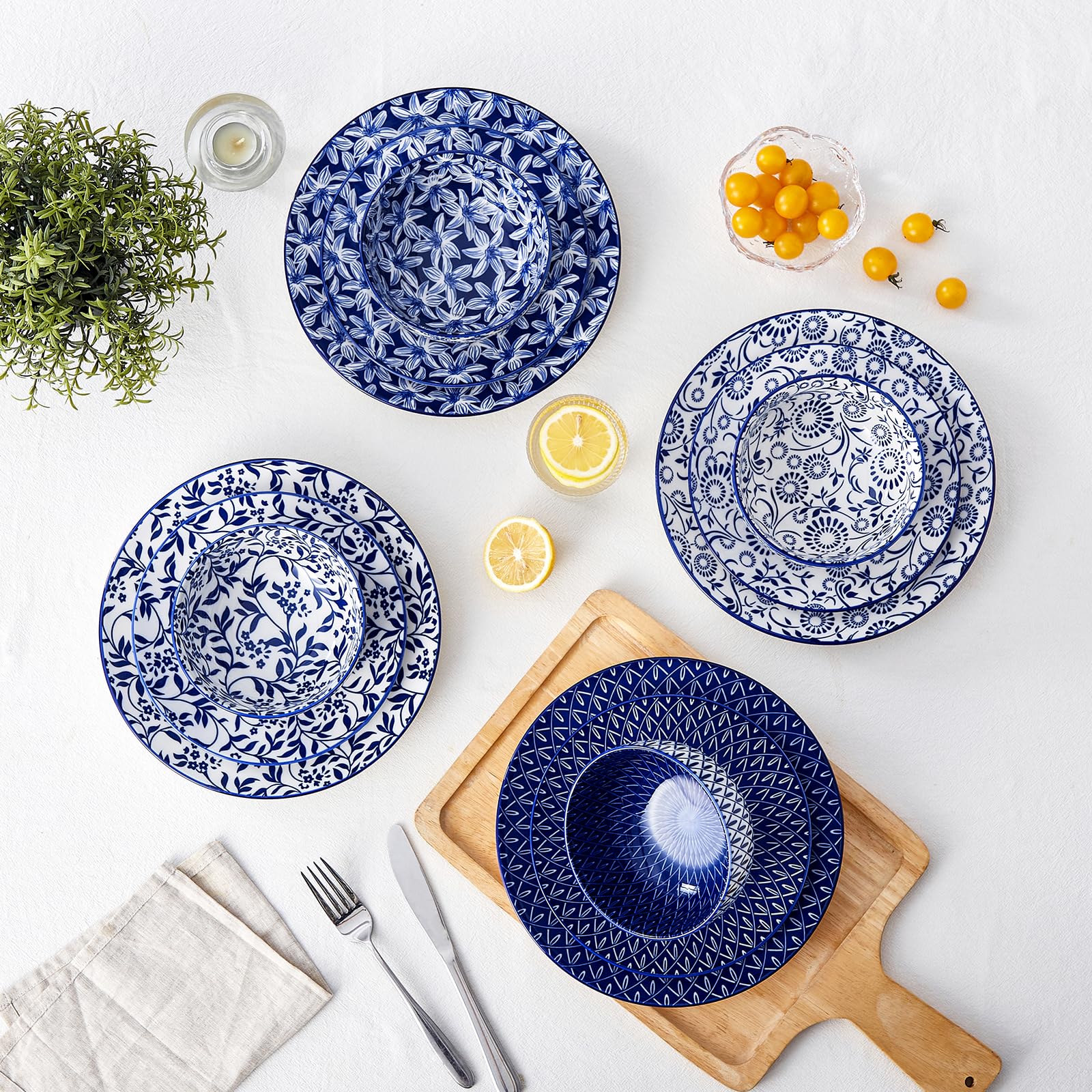 Microwave and dishwasher safe porcelain for convenient reheating and cleaning
