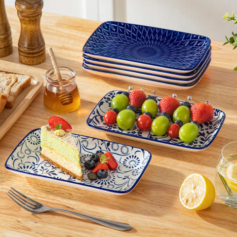 Six-piece set ideal for everyday dining and special occasions