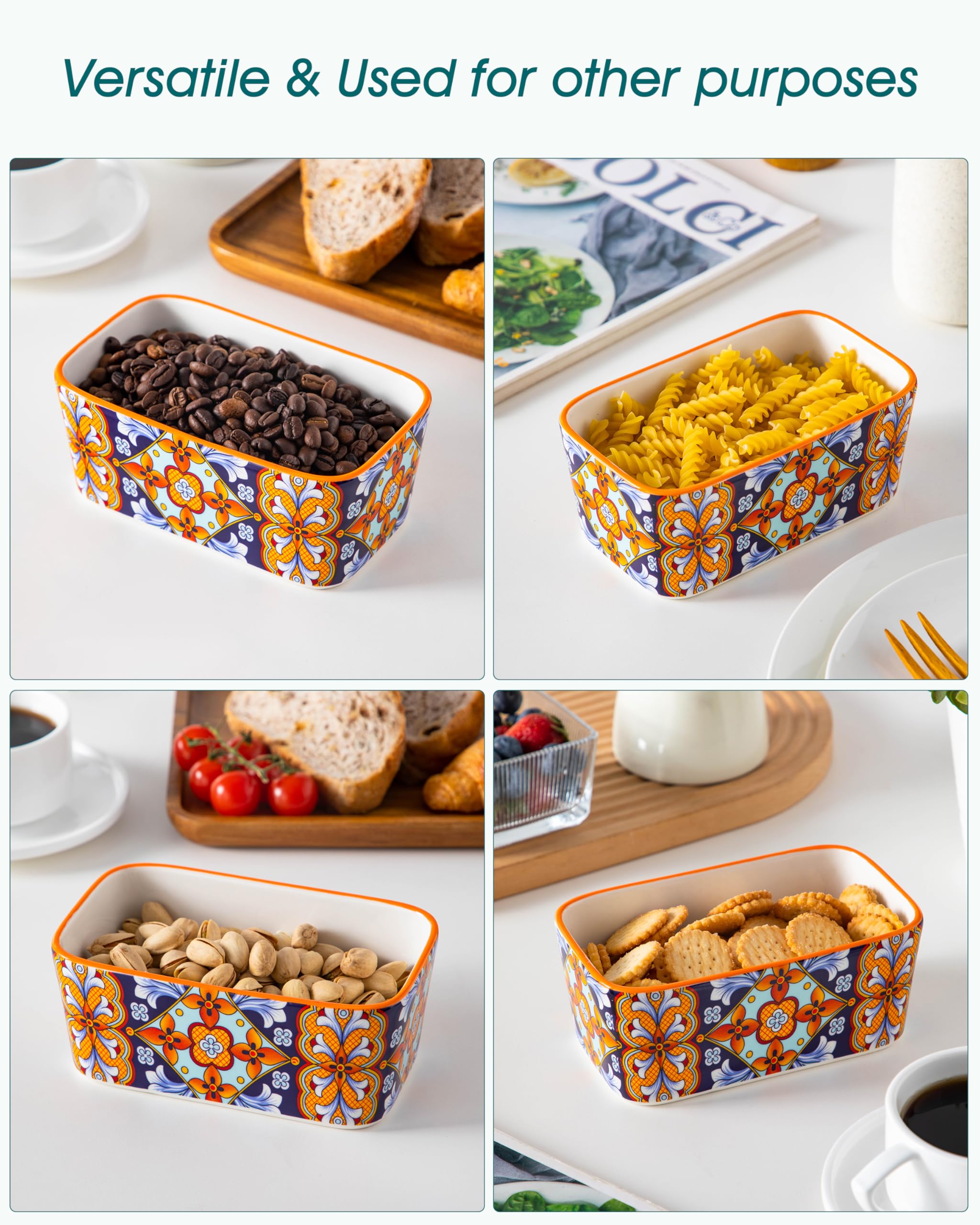 Vancasso SIMI bohemian design adds color to table