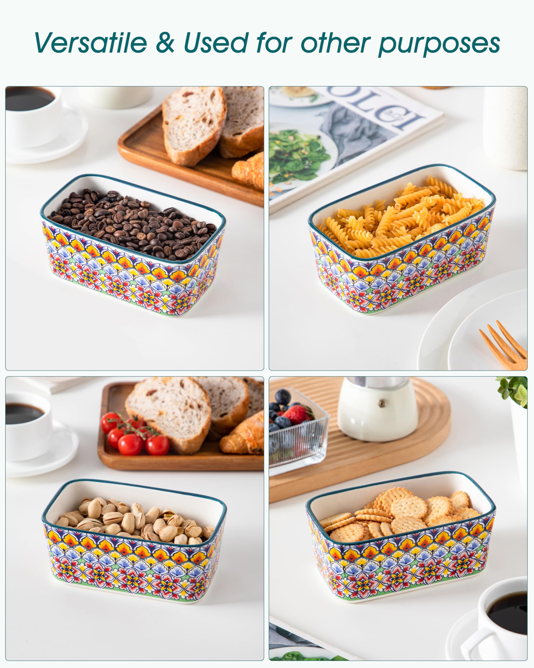 Vancasso SIMI ceramic base is dishwasher safe for easy cleaning.