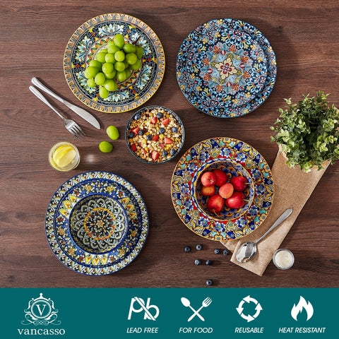 Vancasso SIMI cereal bowl 28 oz highlights ample servings and smooth glaze