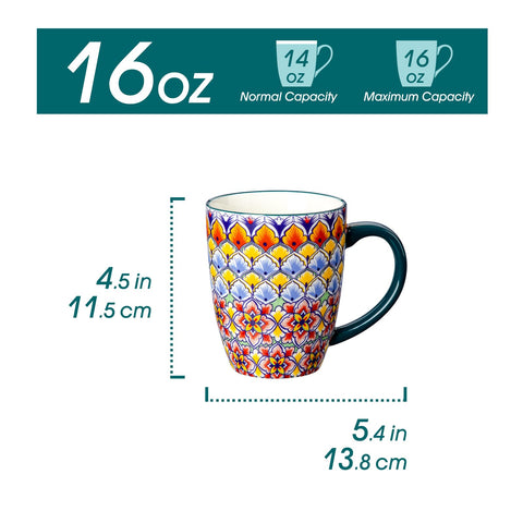 Vancasso SIMI mug with a large handle for secure grip during hot drinks