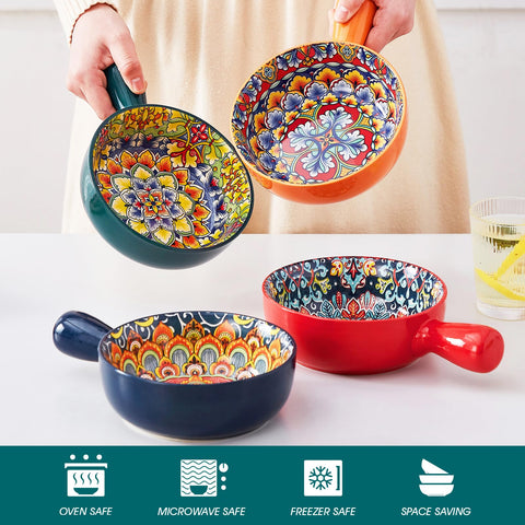 Vancasso bowls microwave and dishwasher safe for daily use.