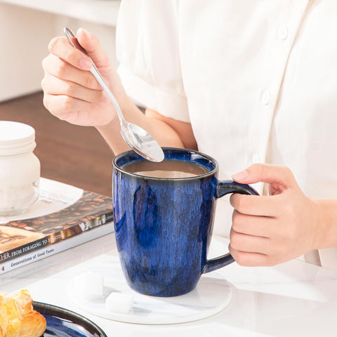 Vancasso STARRY 6-pack display demonstrates cohesive blue tableware.