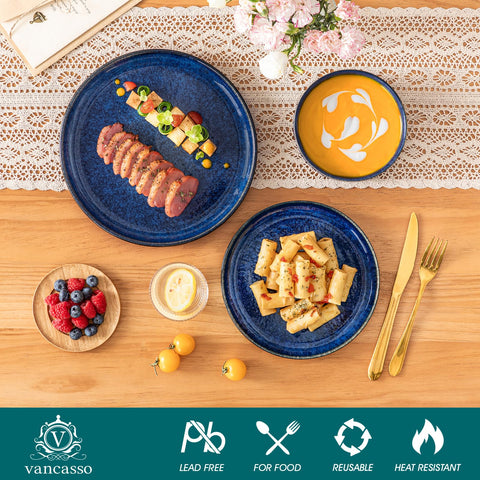 Vancasso Starry cereal bowl 26oz, keeps breakfast appealing