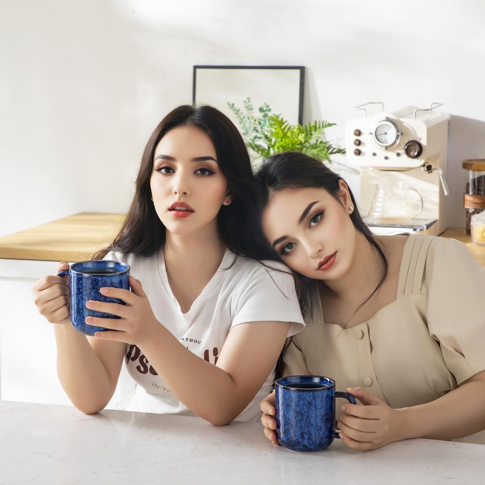 Vancasso STARRY everyday mug for Americano or tea—enjoy comfortable balance.