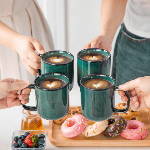 Vancasso STARRY green mug suited for daily rituals.