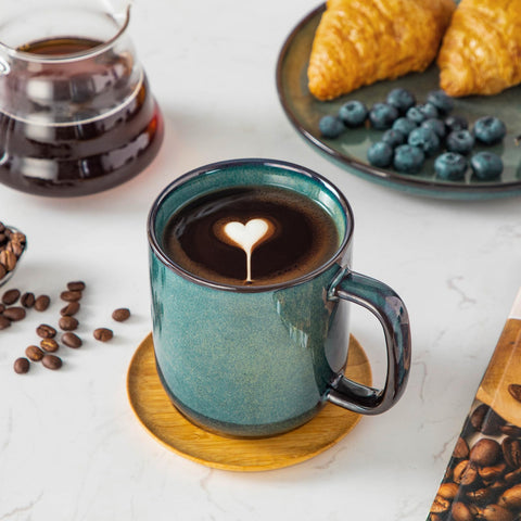 Vancasso Starry unique kiln-glaze pattern resists fading and scratches.