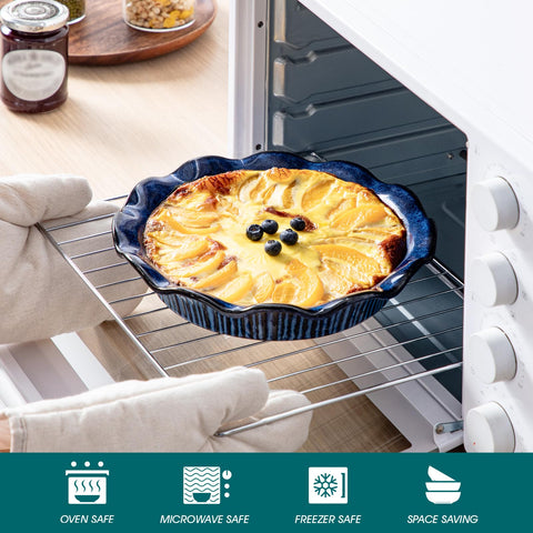 Vancasso Stern oven-safe dish for microwave, oven, and dishwasher use.