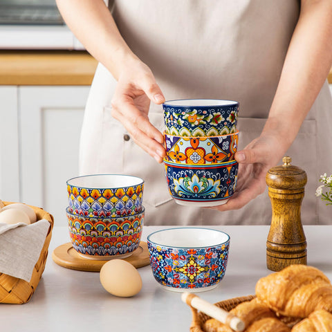Vancasso three-size ramekins kit including 4 oz, 6 oz, and 8 oz options.