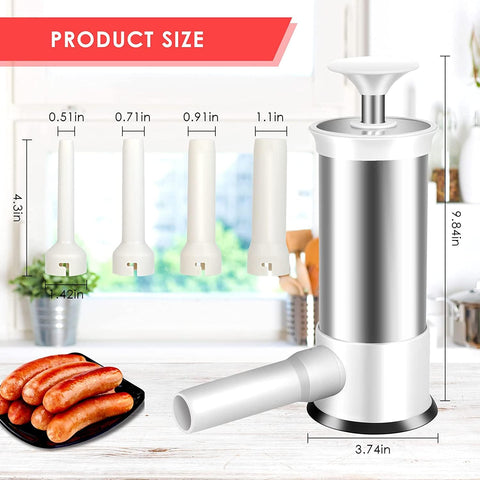 VANEME outdoor-grill-use sausage stuffer for grills