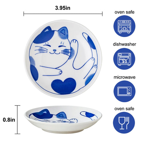 VanEnjoy kawaii cat face detail highlights playful kitchen vibes for sauces and bites
