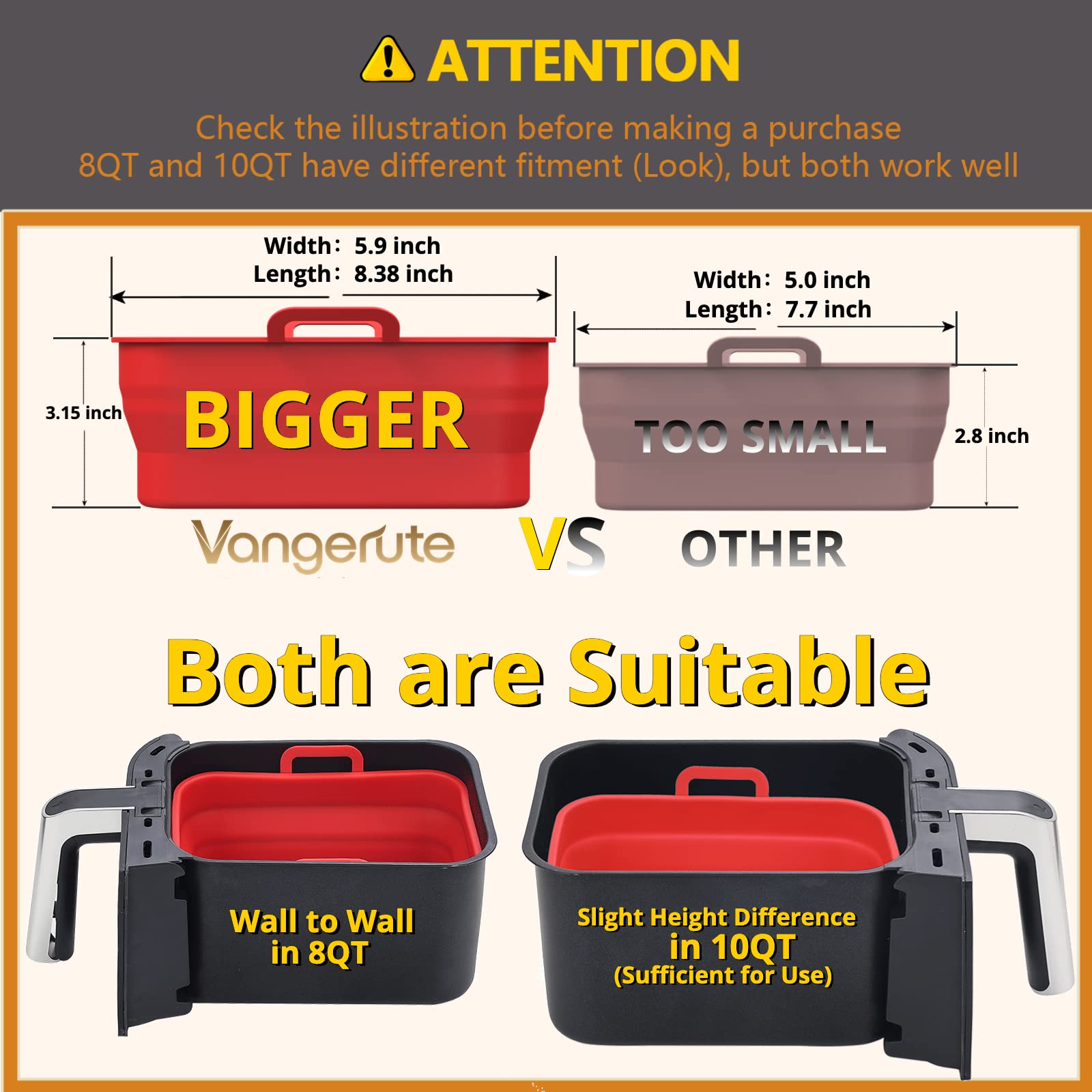 Vangerute liners are dishwasher safe for easy cleaning after meals.