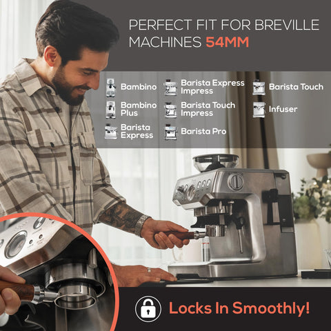 Vaneo easy-clean bottomless design simplifies cleaning after each shot.