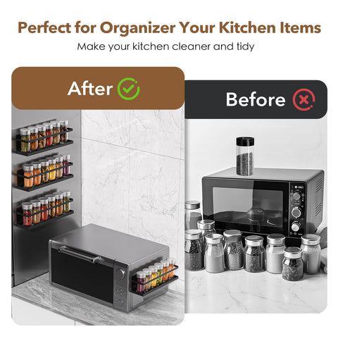 VANPET fridge organizer maximizes kitchen space and reduces clutter.