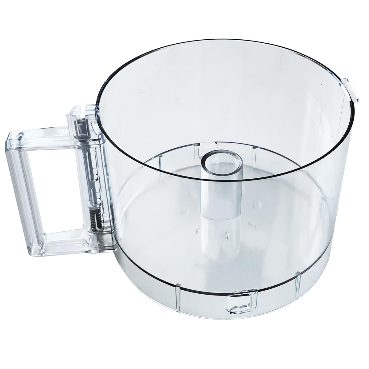 Vanshly 7-Cup work bowl top view with two tabs for secure locking.