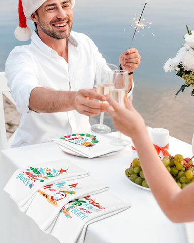 Vansolinne Farmhouse towels combine durability and festive flair for daily use.