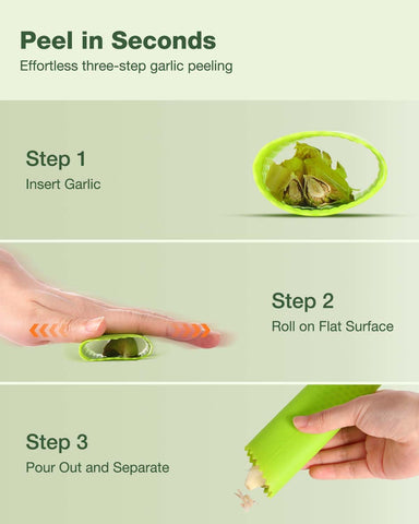 Vantic rocker action enables easy mincing with back-and-forth motion garlic.
