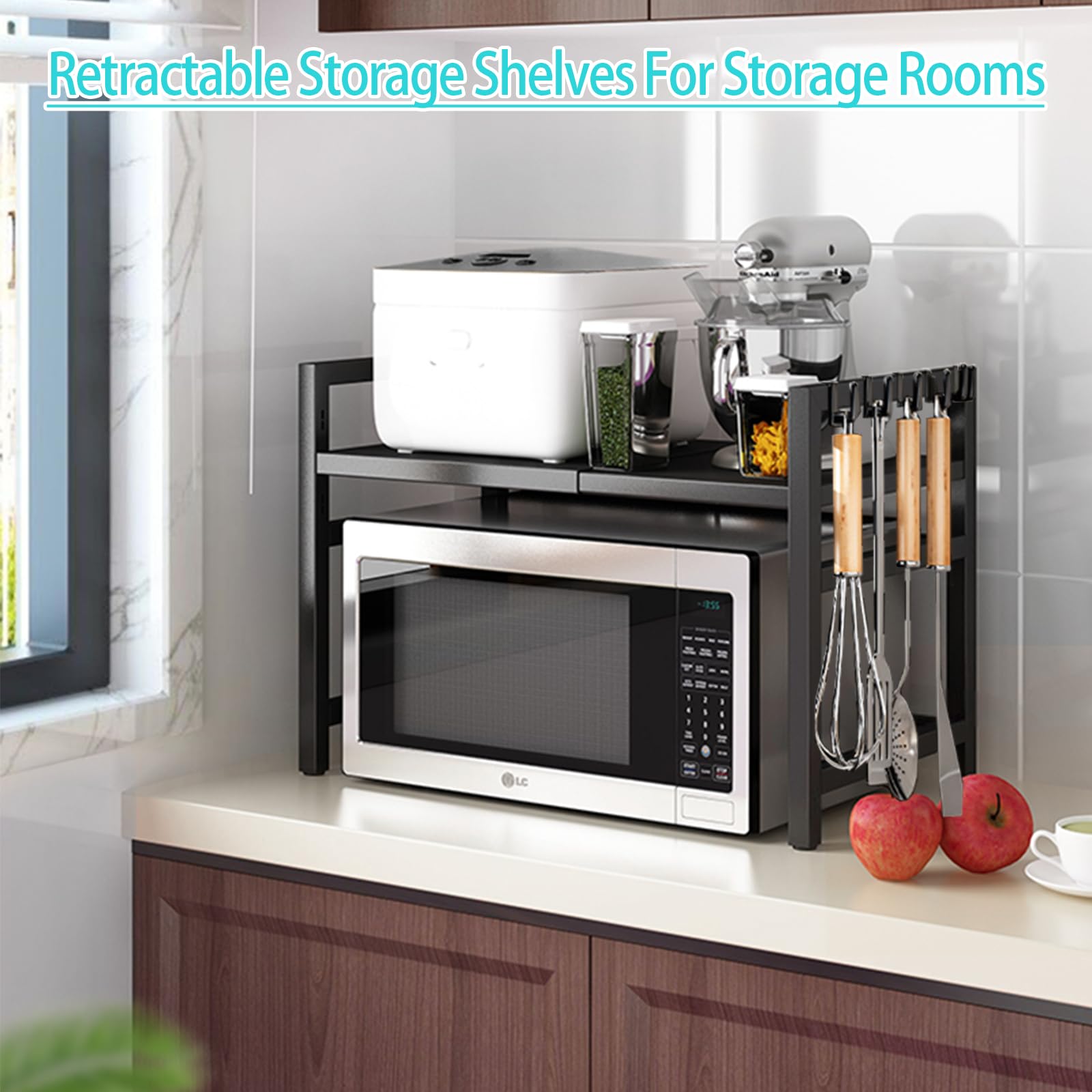 Vaphayva RV travel shelf maximizes compact storage on the road