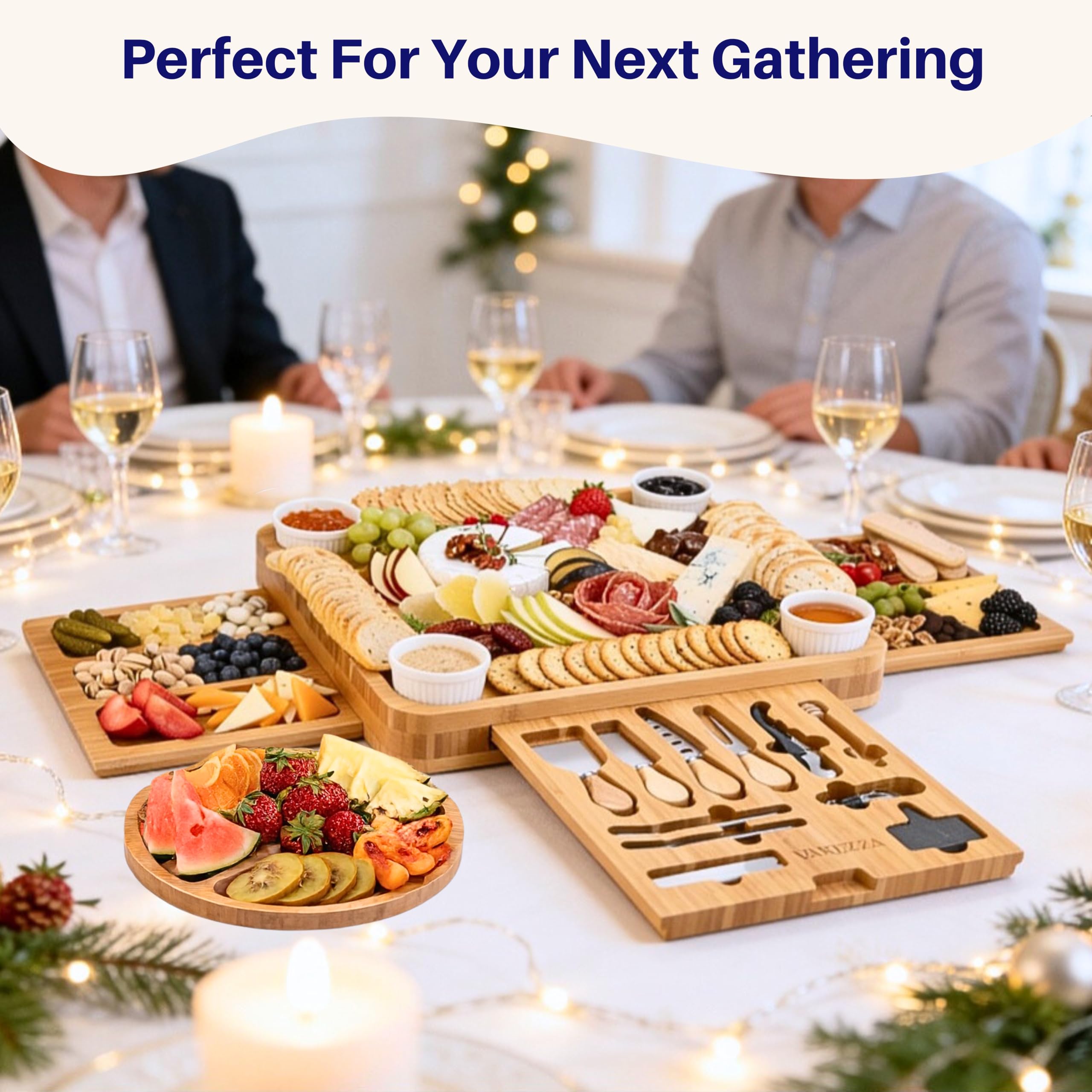 VAREZZA eco-friendly bamboo material emphasizes sustainable entertaining