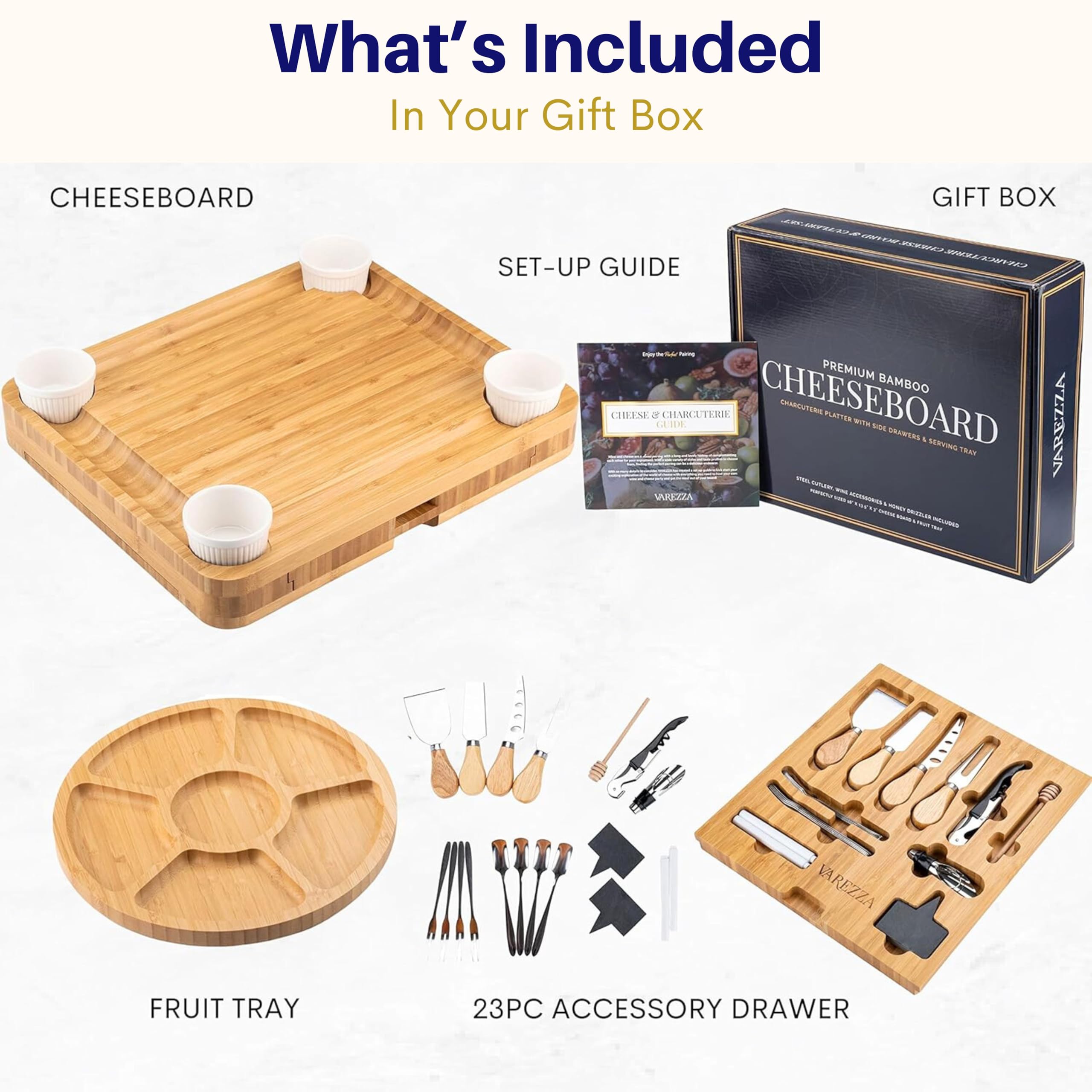 VAREZZA complete entertaining solution ready for hosting gatherings
