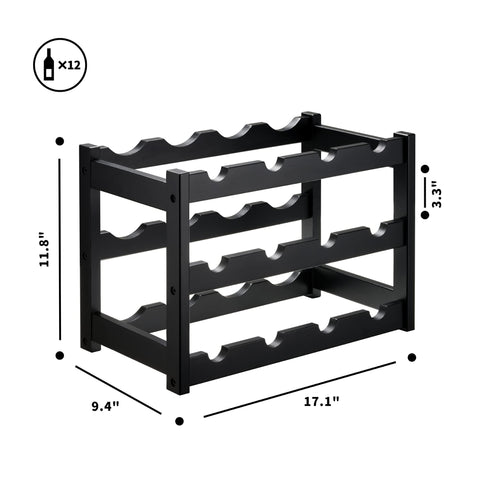 VASMIA Bamboo Wine Rack gift-ready packaging for wine lovers.