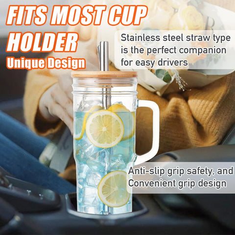 Mason jar-inspired VasoArte glassware adds style to gatherings.