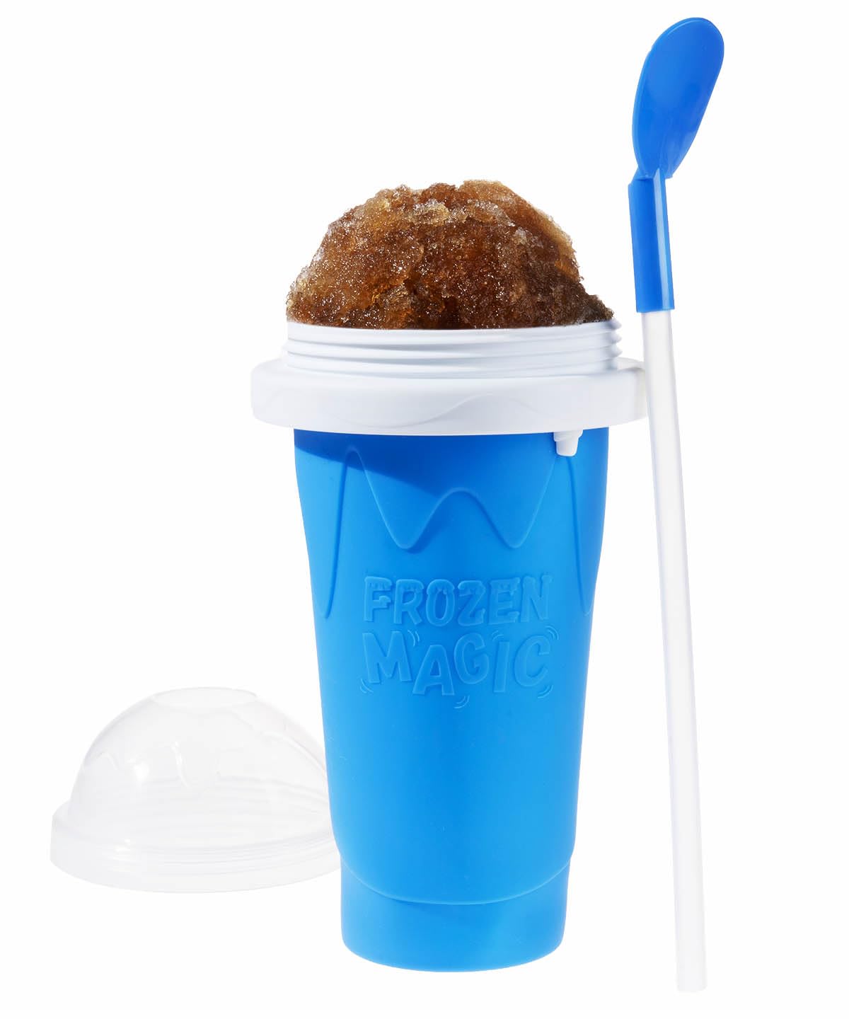VAT19 Slushy Maker with dome lid for mess-free slushy moments.
