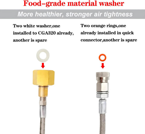 VaVoger Soda Terra adapter shows 5000 psi capability in high-pressure use.