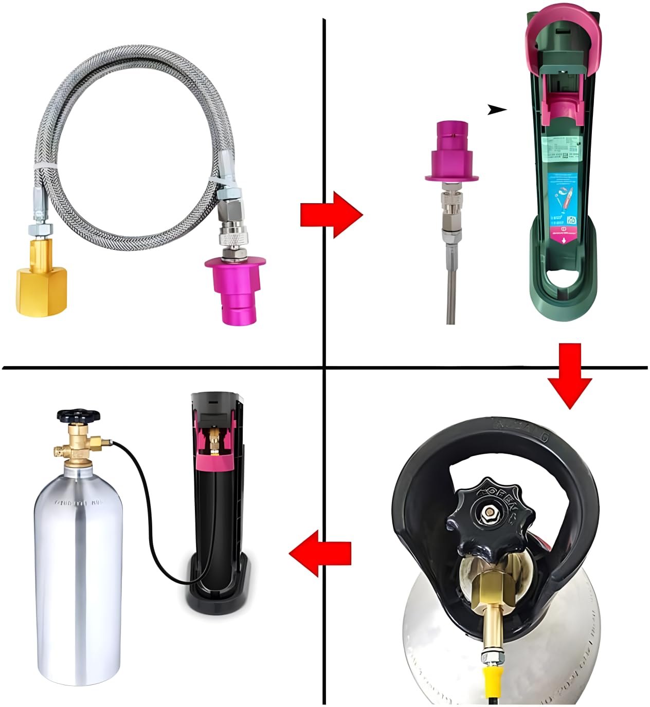 VaVoger Soda Terra adapter 60inch length enables easy placement.