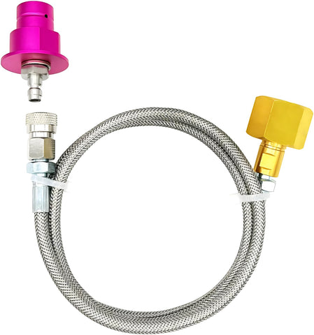 VaVoger Soda Terra adapter demonstrates CGA320 external canister compatibility.