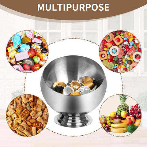 VAWNKUKN coffee pod holder gold close-up shows durable finish and pod slots