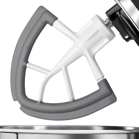 Vaxaape Flex Edge Beater with silicone edges for thorough scraping of cookie dough