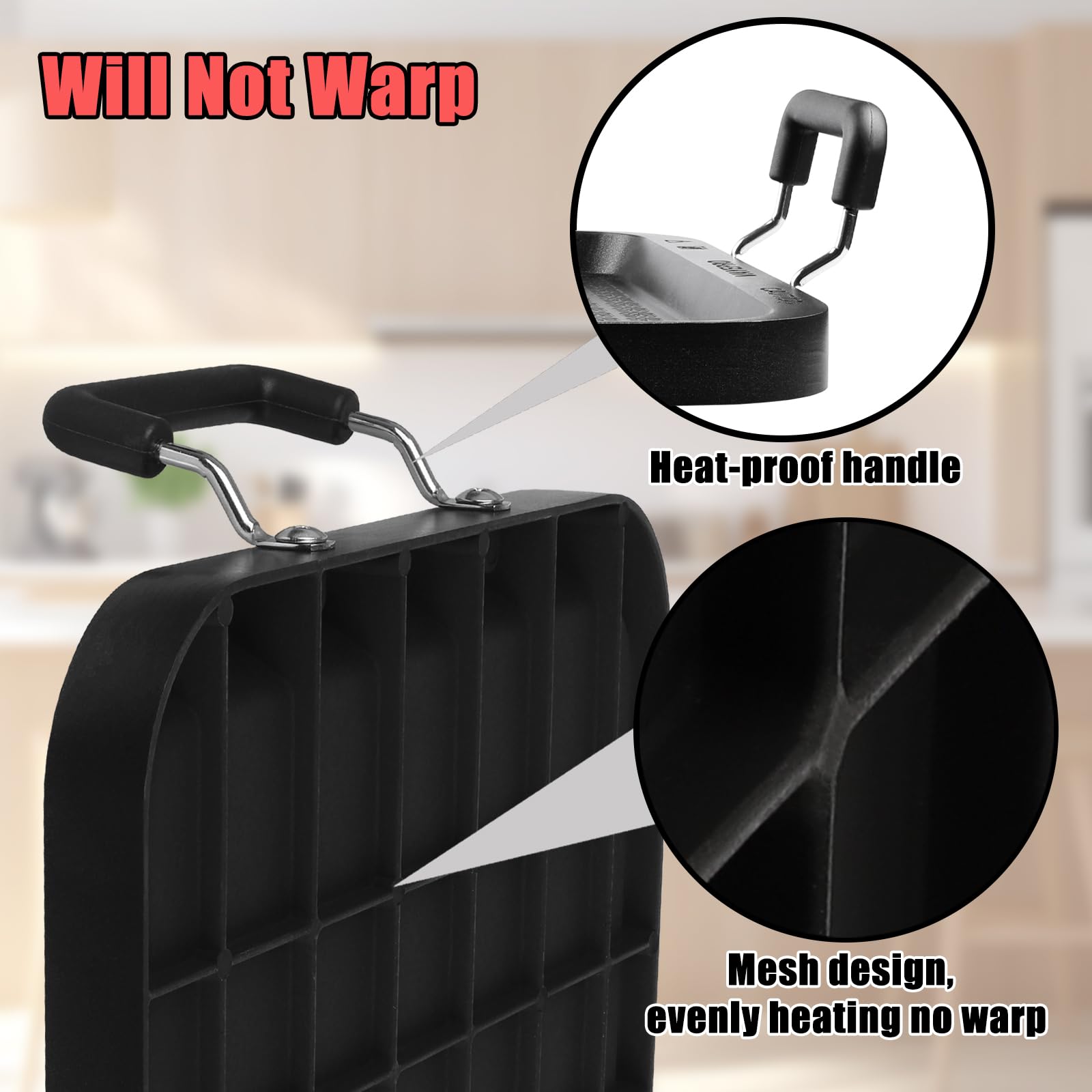 Vayepro ceramic non-stick coating close-up for effortless food release