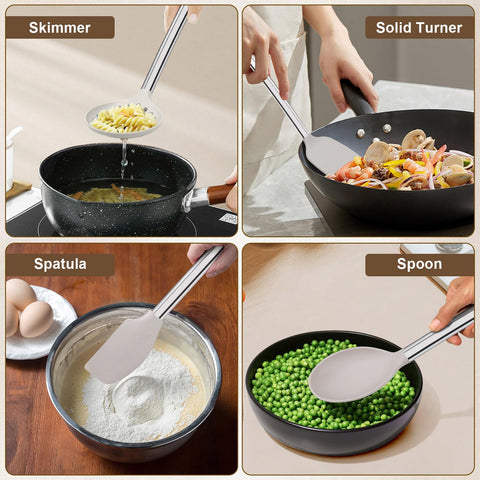 Vayvnt ladle serves soups with comfortable grip