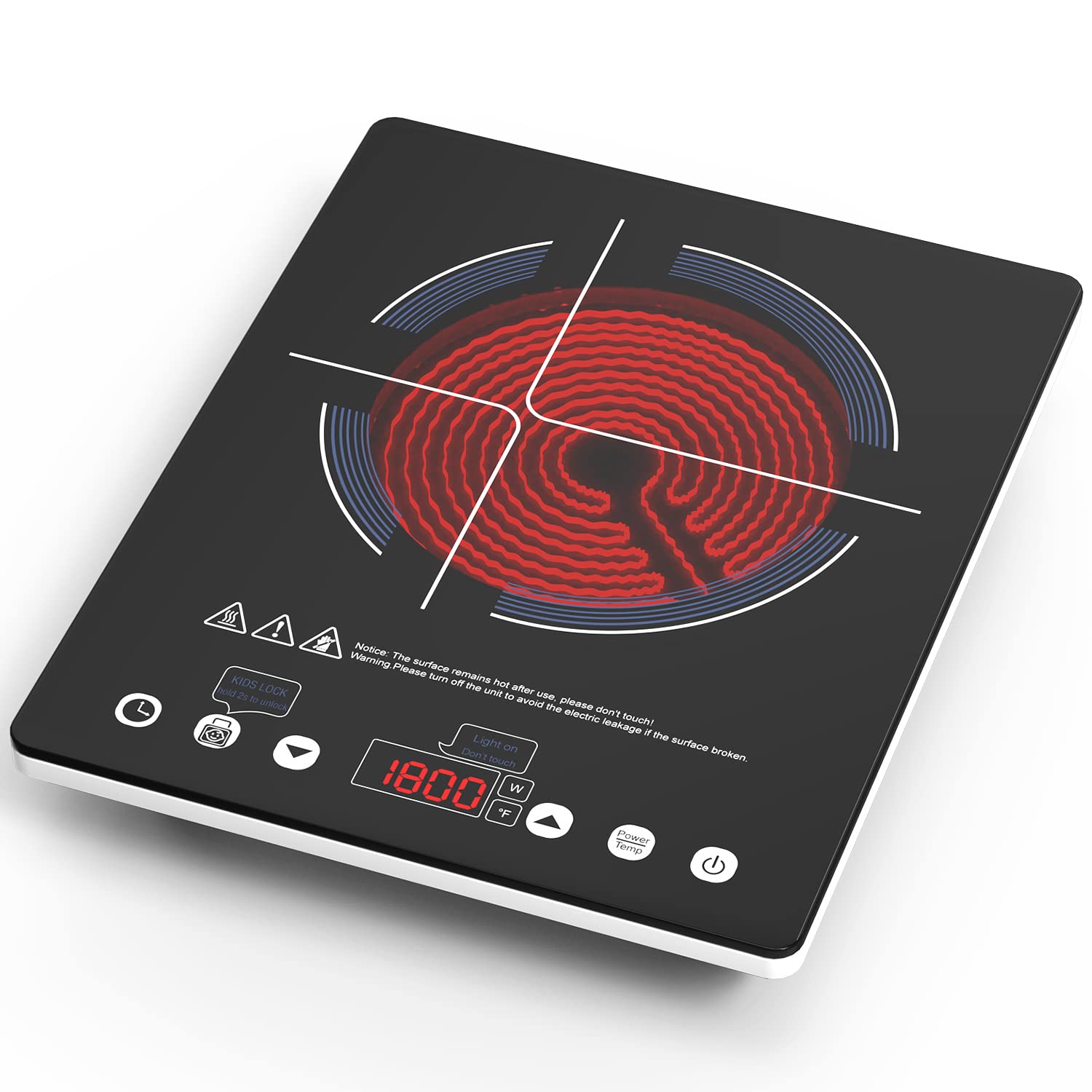 VBGK overheat protection and auto shut-off for safer use.