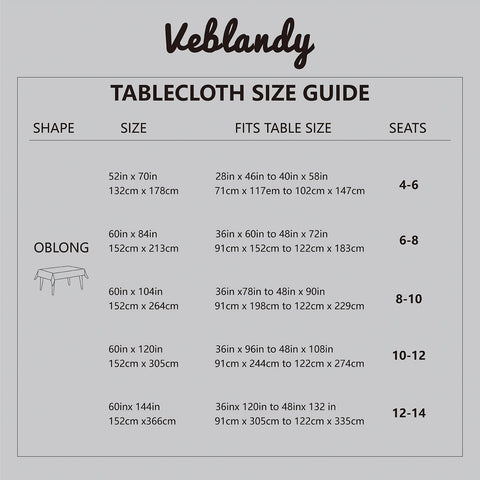 Veblandy buffet dinner use captures versatile party-ready table cover