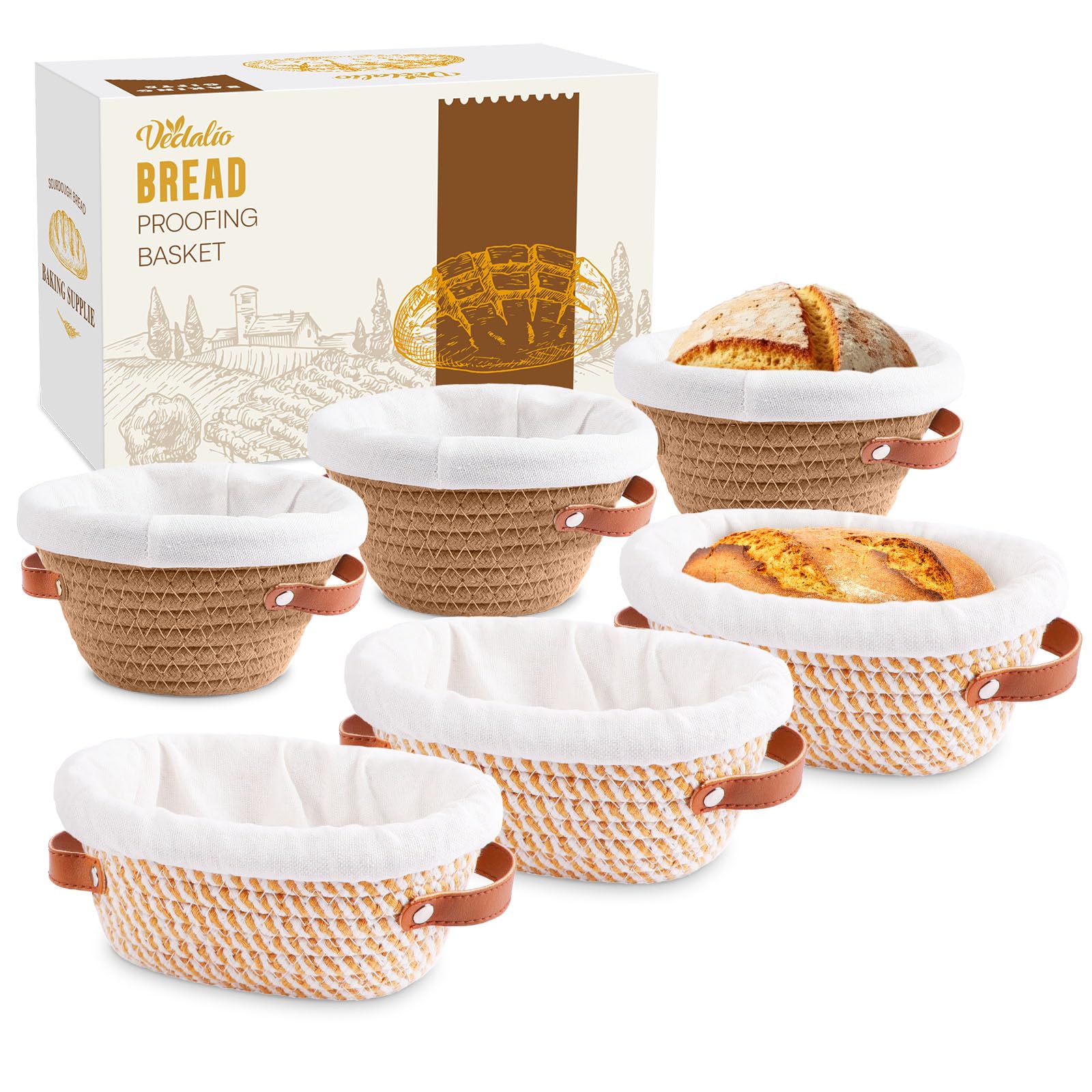 VEDALIO gift-ready packaging for sourdough enthusiasts