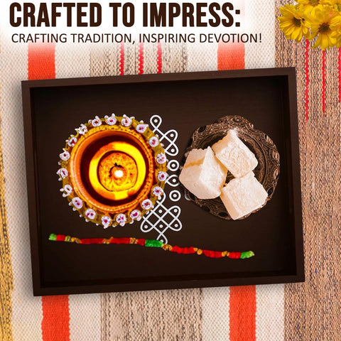 Vedantam pooja return gift tray ideal for festive ceremonies