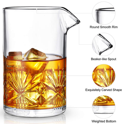 veecom bar strainer close-up for smooth pours and clean strain.