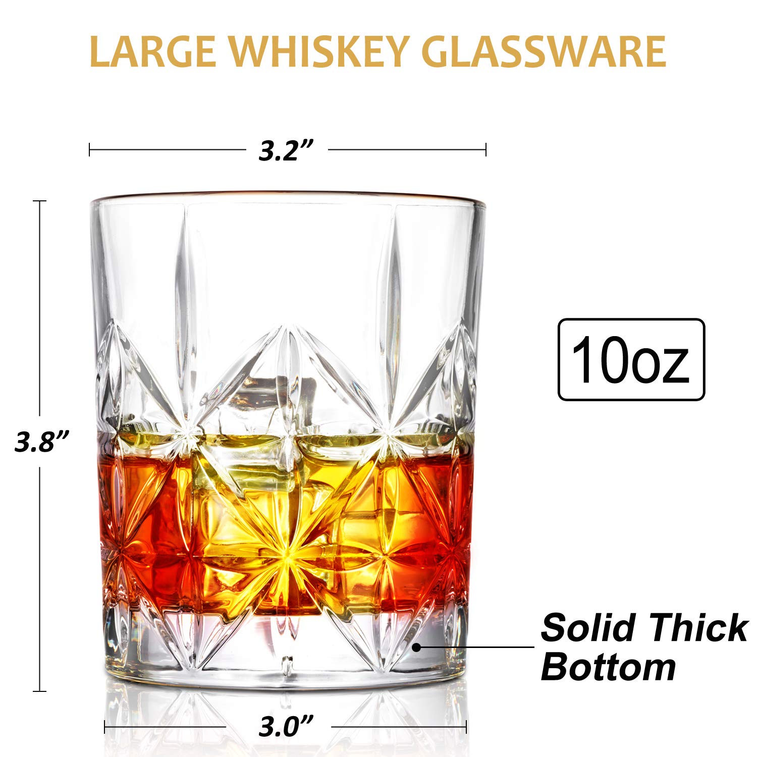 veecom versatile glass for whiskey, juice, or water at home