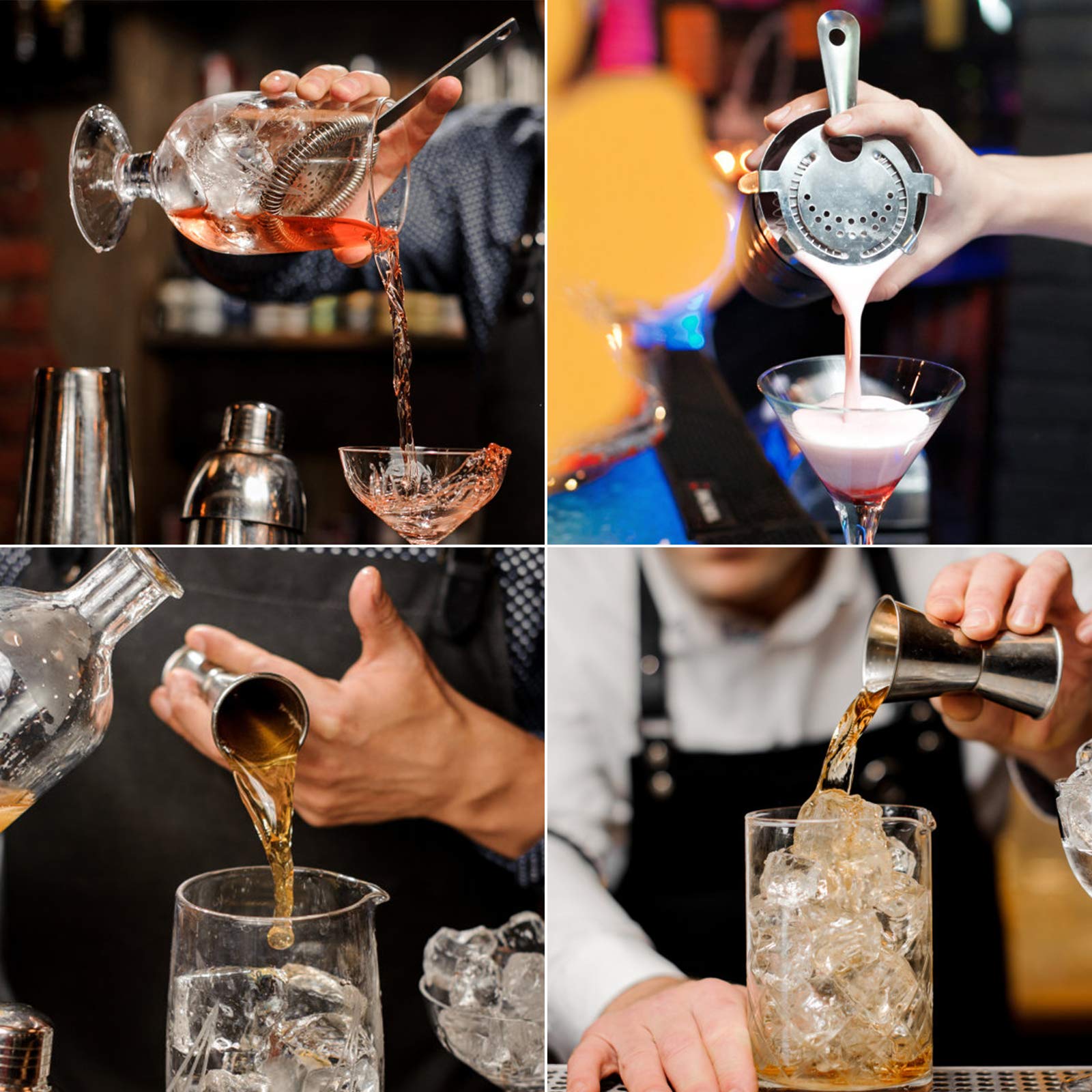 veecom double jigger 0.5/1oz enables accurate pours for classic cocktails.