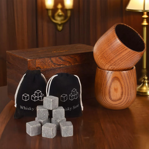 Veelgeluk glass care note reminds hand wash and air dry for longevity.