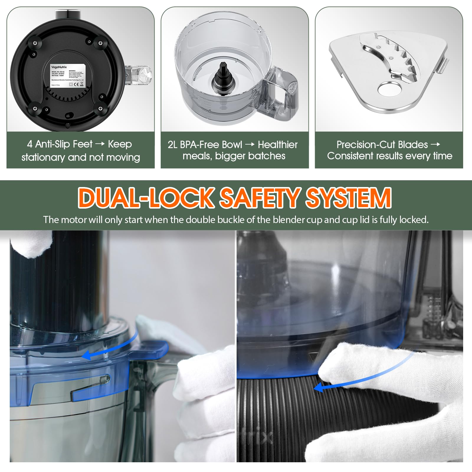 VegeNutrix-12-cup-precision-processor-bowl handles large batches.