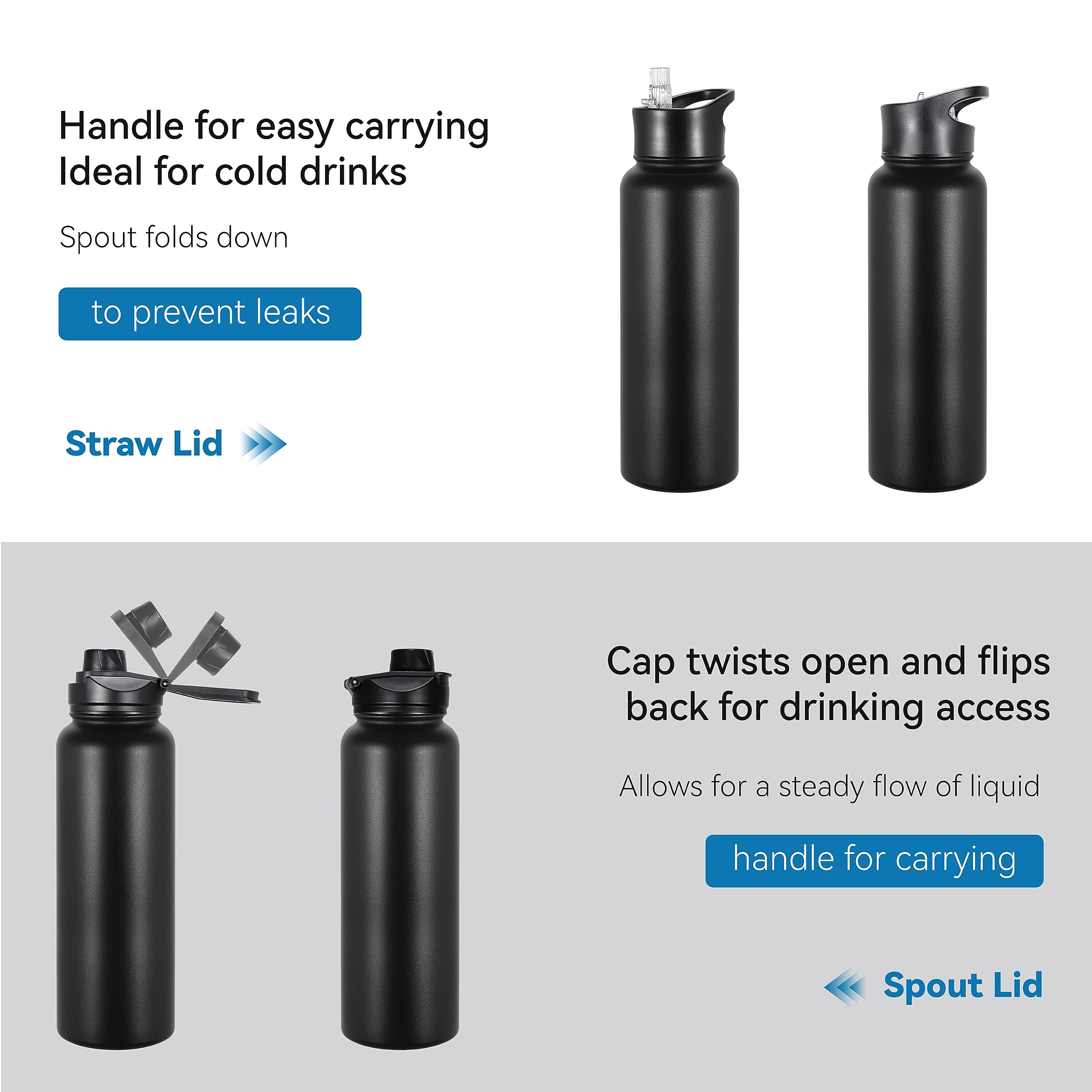 VEGOND bottle color powder coating stays bright and durable.