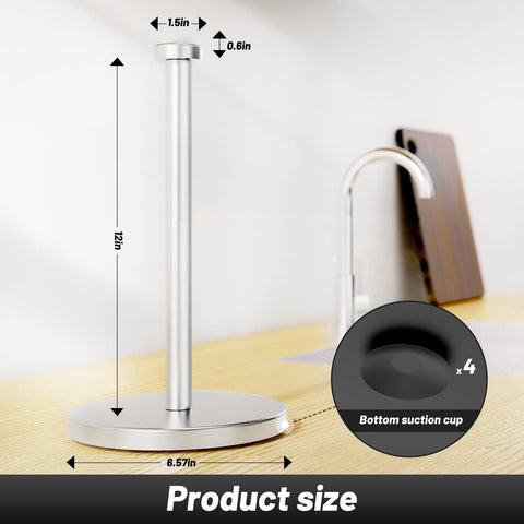 VEHHE four suction cups base stabilizes on smooth surfaces for steady use.