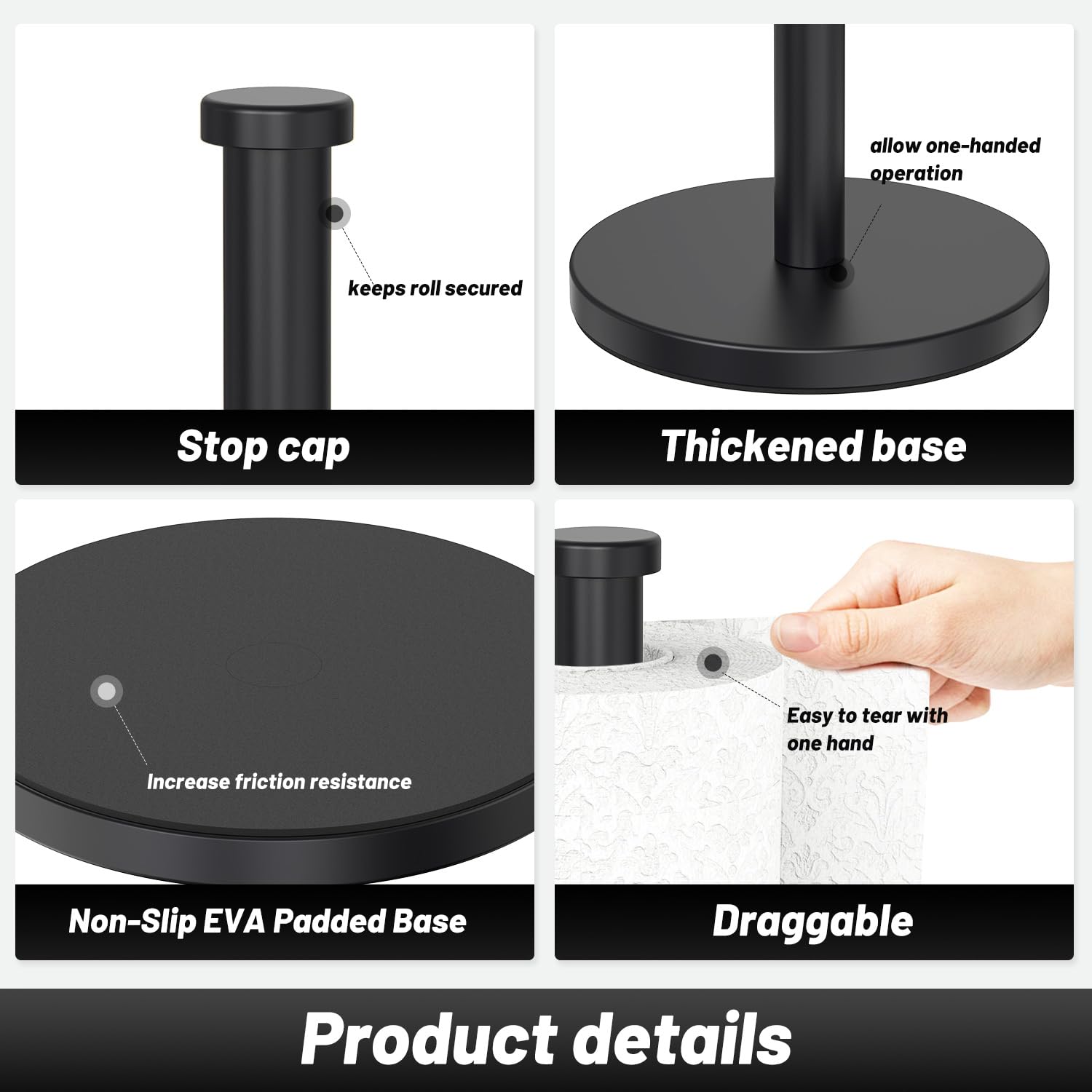 VEHHE compact dimensions fit small kitchens and bathrooms.