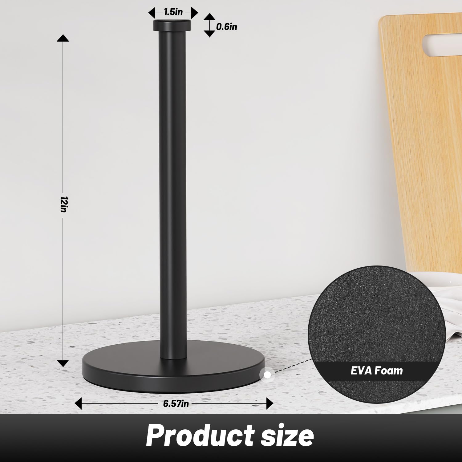 VEHHE stainless steel body delivers durable, modern style.