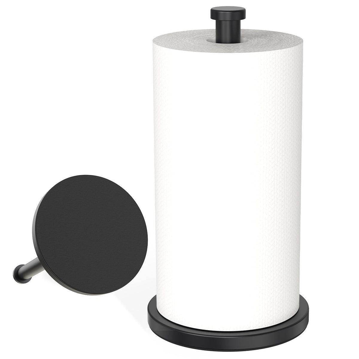 VEHHE paper towel holder top view for quick countertop access.